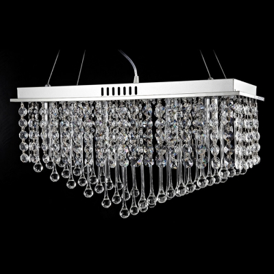 Unique Design Allows You Adjust the Width of Contemporary Crystal Chandelier