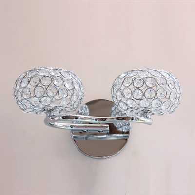 Add Spectacular Sparkle to Your Home with Crystal Wall Sconce
