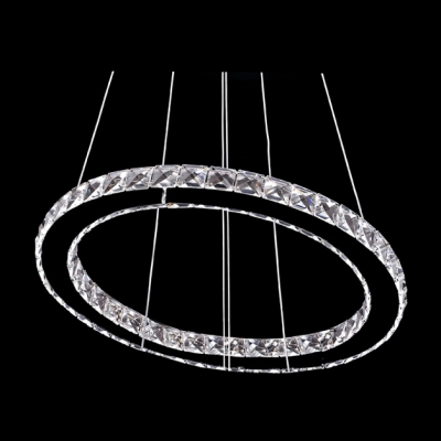 Eye-catching Circle Design Pendant Light Adds Instant Modern Creating Fresh Contemporary Look