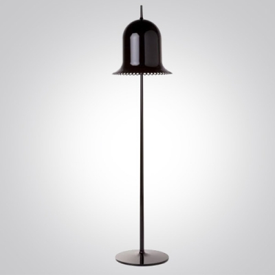 Lovely and Beautiful Pink/Black Finished Hat Shaped Designer Floor Lamp