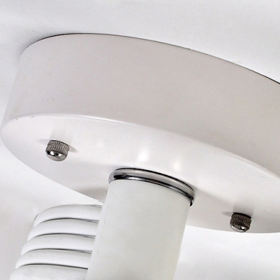 All White Color Modern LED 3+1-light Close to Ceiling Light