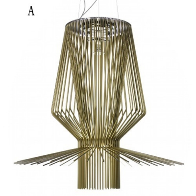 Brilliant Design and Novelty Designer Natural Rattan Large Pendant Light