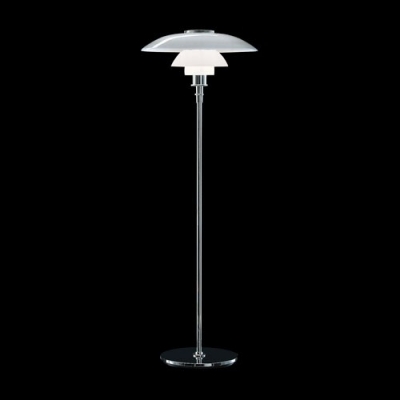 Contemporary Floor Lamp UFO Shaded Modern Designer Lighting