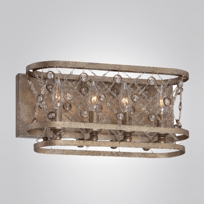 Make Elegant and Sophisticated  Crystal Wall Sconce the Highlight of your Hall or Room.