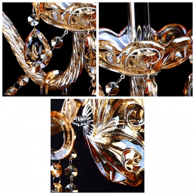 Two Candelabra Fixture Illuminate this Regal Sparkling Crystal Wall Sconce