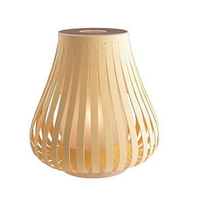 White Onion Shape Table Lamp by Designer Lighting
