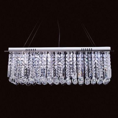 Elegant Pendant Light Graces Dining Rooms and Islands with Glitter of Crystal Lighting