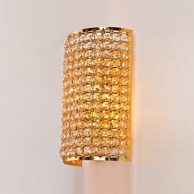 Ravishing Wall Sconce with Gold Finish Exudes High-end Style with Understated Tone