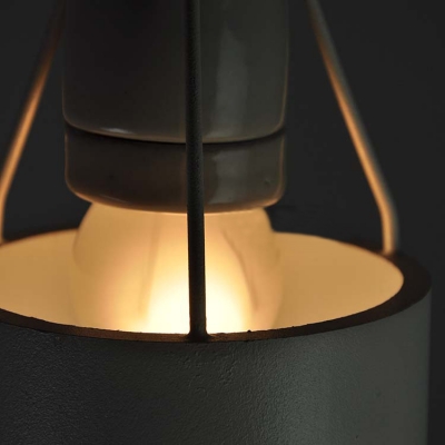 Cage Mini Iron Bulb Style Design Pendant Light