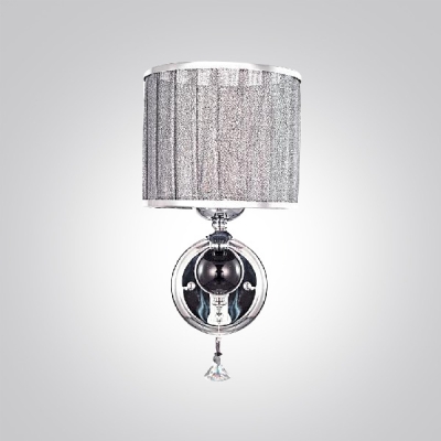 

Glittering Modern Wall Sconce Features Beautiful Crystal Drops and Polished Chrome Finish Offers Glamorous Embellishment, HL315735