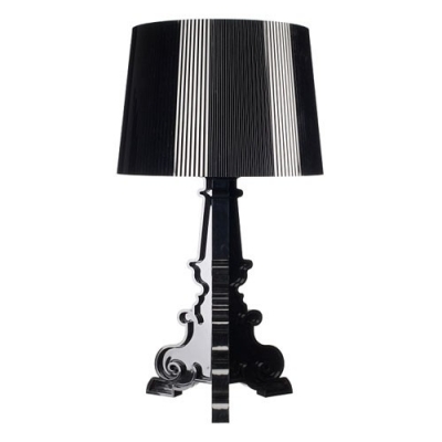 Polycarbonate Table Lamp Black/Clear
