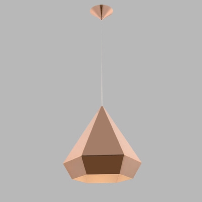 

Metal Cone Shaded Mini Pendant Chocolate Color, Gold;silver, HL374798