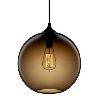 Goldfish Tank Industrial Glass Pendant Light in Different Color