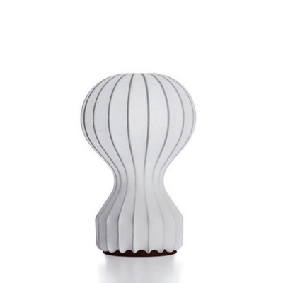 Standing Gourd Shape Table Lamp in Silk