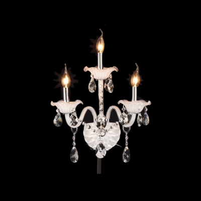 Grand Wall Sconce Offers Timeless Style and Presence with Beautiful Crystal Detailing