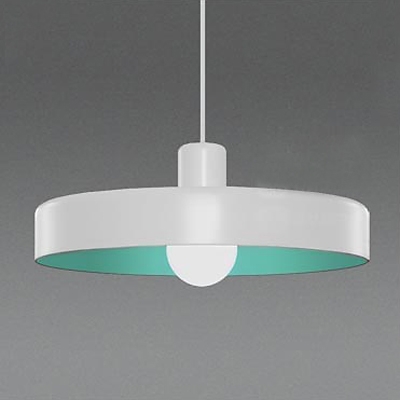 Colorful and Beautiful Rounded Disc Designer Pendant Lighting in 13.7”Wide