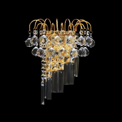 Dripping with Style and Sparkle Wall Sconce is Understated yet Striking