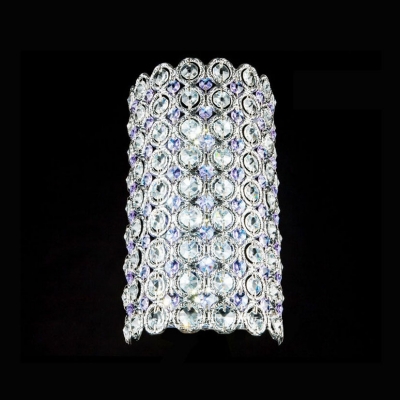 Exquisite Crystal-embellished Wall Sconce Merits Glamour to Any Area