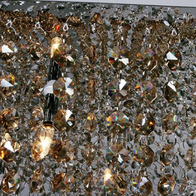 Geometrical Shaped Glittering Crystal Beaded Strands 27.5