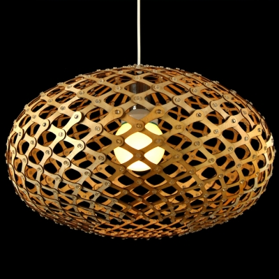 Novelty Oval Brilliant Designer Pendant Light For Dinning Room 20”Wide