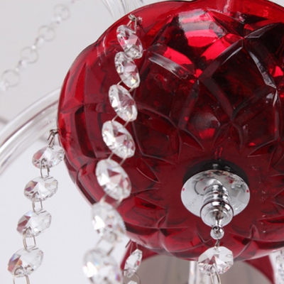 Red Crystal Droplets Clear Crystal Chains 26.7
