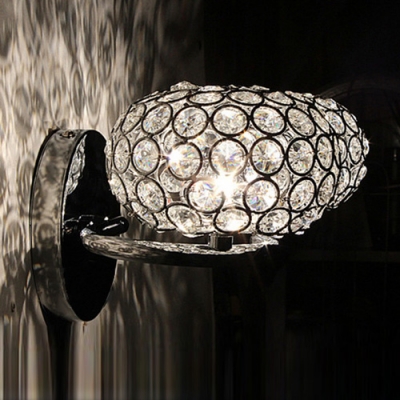 Add Spectacular Sparkle to Your Home with Crystal Wall Sconce