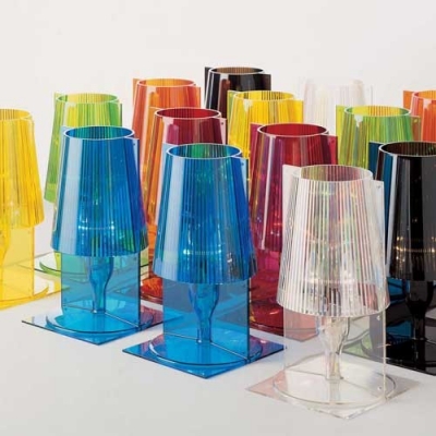 Colorful Acrylic Designer Table Lamps Great for Your Bedroom