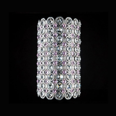 Exquisite Crystal-embellished Wall Sconce Merits Glamour to Any Area