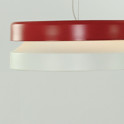 LED 14.9”Wide Two Tiers Brilliant Designer Pendant Light