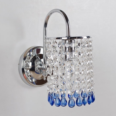 Capture Lavish and Chic Style with Crystal String Wall Light Fixture