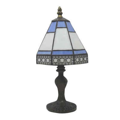Ornate Classic Tiffany Table Lamp Fixture with Imperial Antique Bronze Base