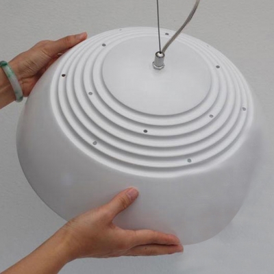 Exquisite Thread Metal Bowl Designer Pendant Light in 13.7”Wide