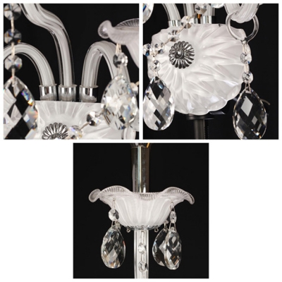 Grand Wall Sconce Offers Timeless Style and Presence with Beautiful Crystal Detailing