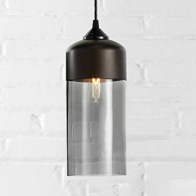 Multi Colored  Black Socket Industrial LOFT Mini Pendant Light