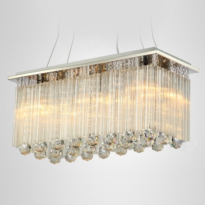 Bring Sparkle to Entryway or Dining Room with Elegant Large Modern Crystal Chandelier