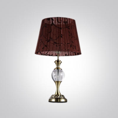 Distinctive Pleated Fabric Shade Add Charm to Amazing Table Lamp