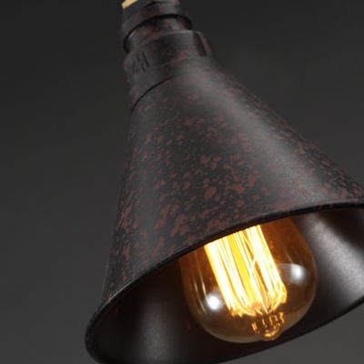 Medium 5-light LED Pendant Chandelier in Black Finish