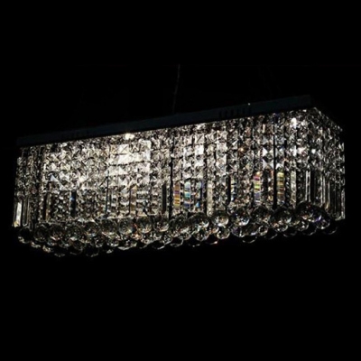 Elegant Pendant Light Graces Dining Rooms and Islands with Glitter of Crystal Lighting