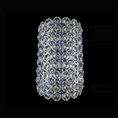 Exquisite Crystal-embellished Wall Sconce Merits Glamour to Any Area