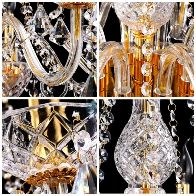 Hanging Sparkling Crystal Diamonds 22.8