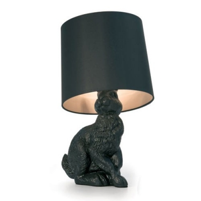 Rabbit Table Lamp by Designer Lighting in Black