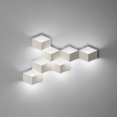 Wall Light in Designer Style, Trendy And Exquisite Seven Cubes