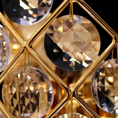 Add Glitz to Your Decor with Dazzling Crystal Wall Sconce