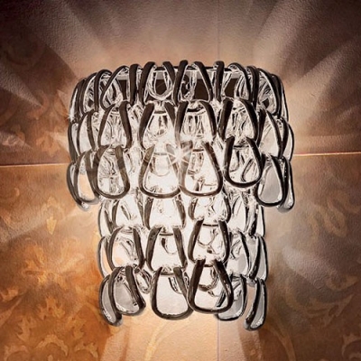 Black Ring Shaded  Creative Wall Sconce