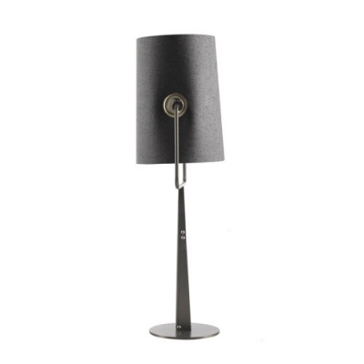 Brilliant Design Classic Fabric Cylinder Shade Designer Table Lamp