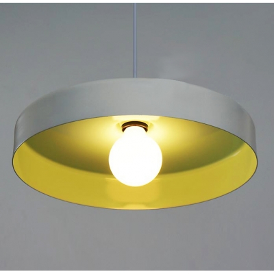 Colorful and Beautiful Rounded Disc Designer Pendant Lighting in 13.7”Wide