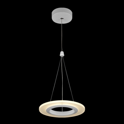 Modern Pendant Lighting Single LED Ring for Dinning Room