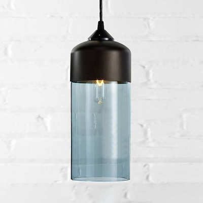 Multi Colored  Black Socket Industrial LOFT Mini Pendant Light