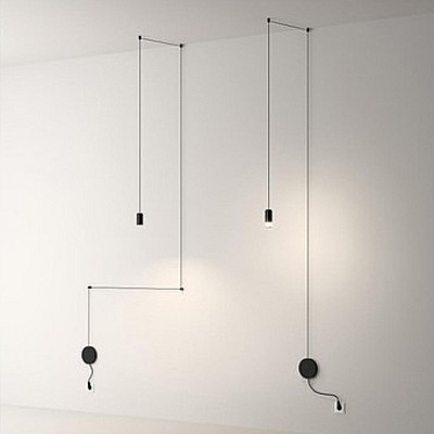 One-light Wire Long Pendant in Exclusive offer