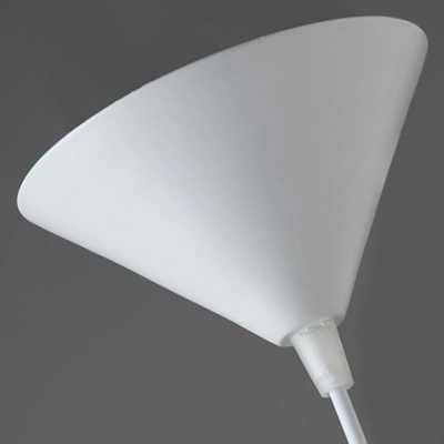 Modern Style Designer Pendant Light In White Finished 9.8